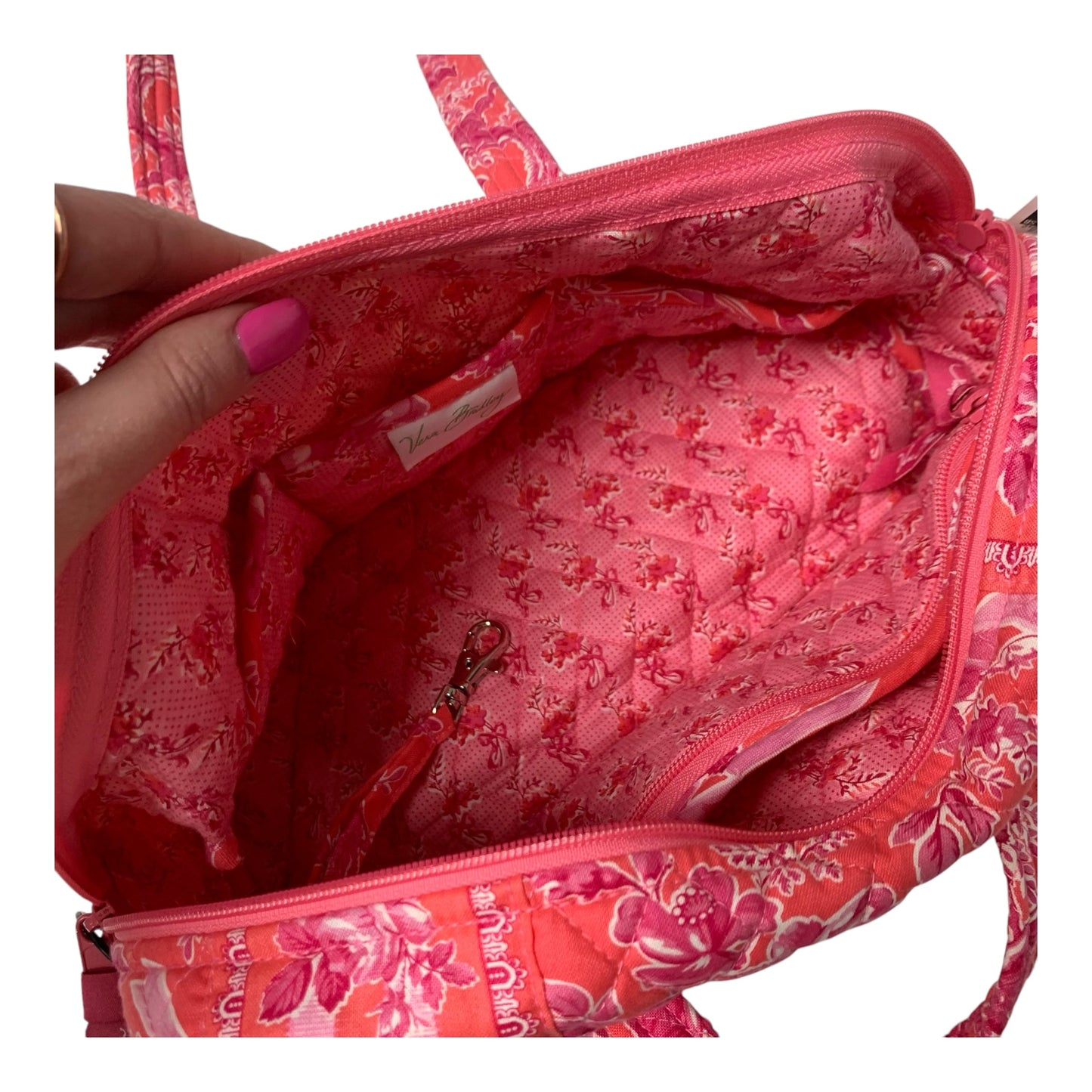 Handbag By Vera Bradley, Size: Medium