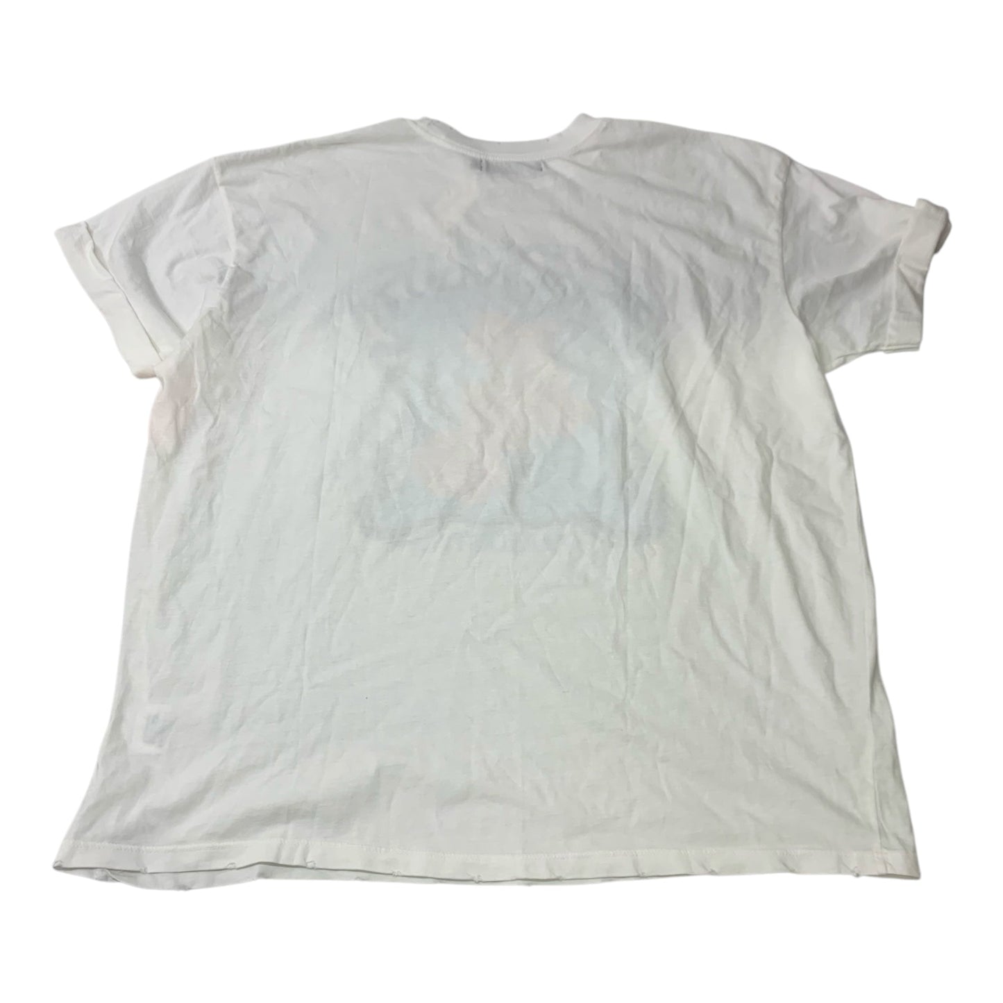 Top Short Sleeve By Girl Dangerous In White, Size: Xl