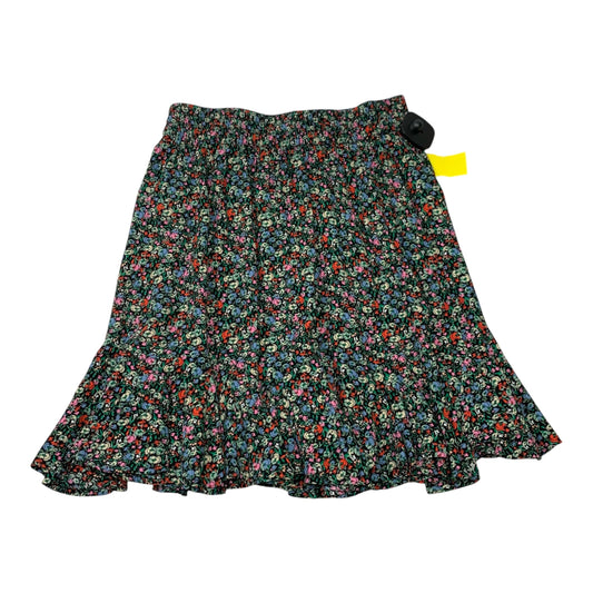 Skirt Mini & Short By Loft In Floral Print, Size: Xxs