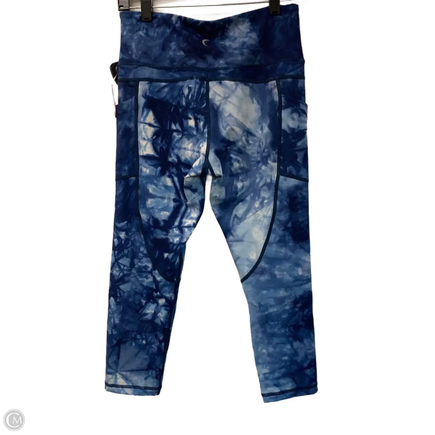 Athletic Leggings Capris By Zyia In Blue, Size: M