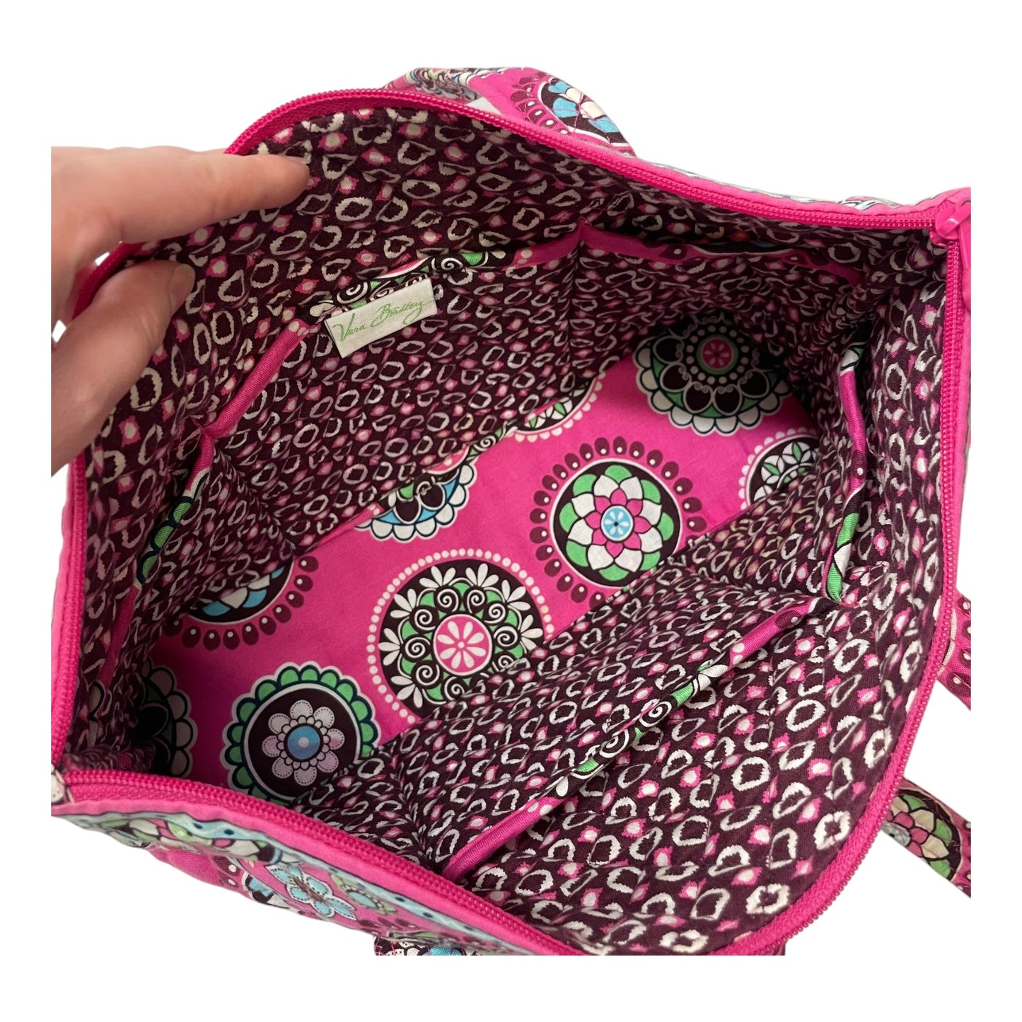 Handbag By Vera Bradley, Size: Medium