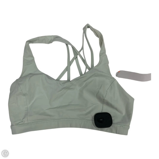 Athletic Bra By Lululemon In Green, Size: M