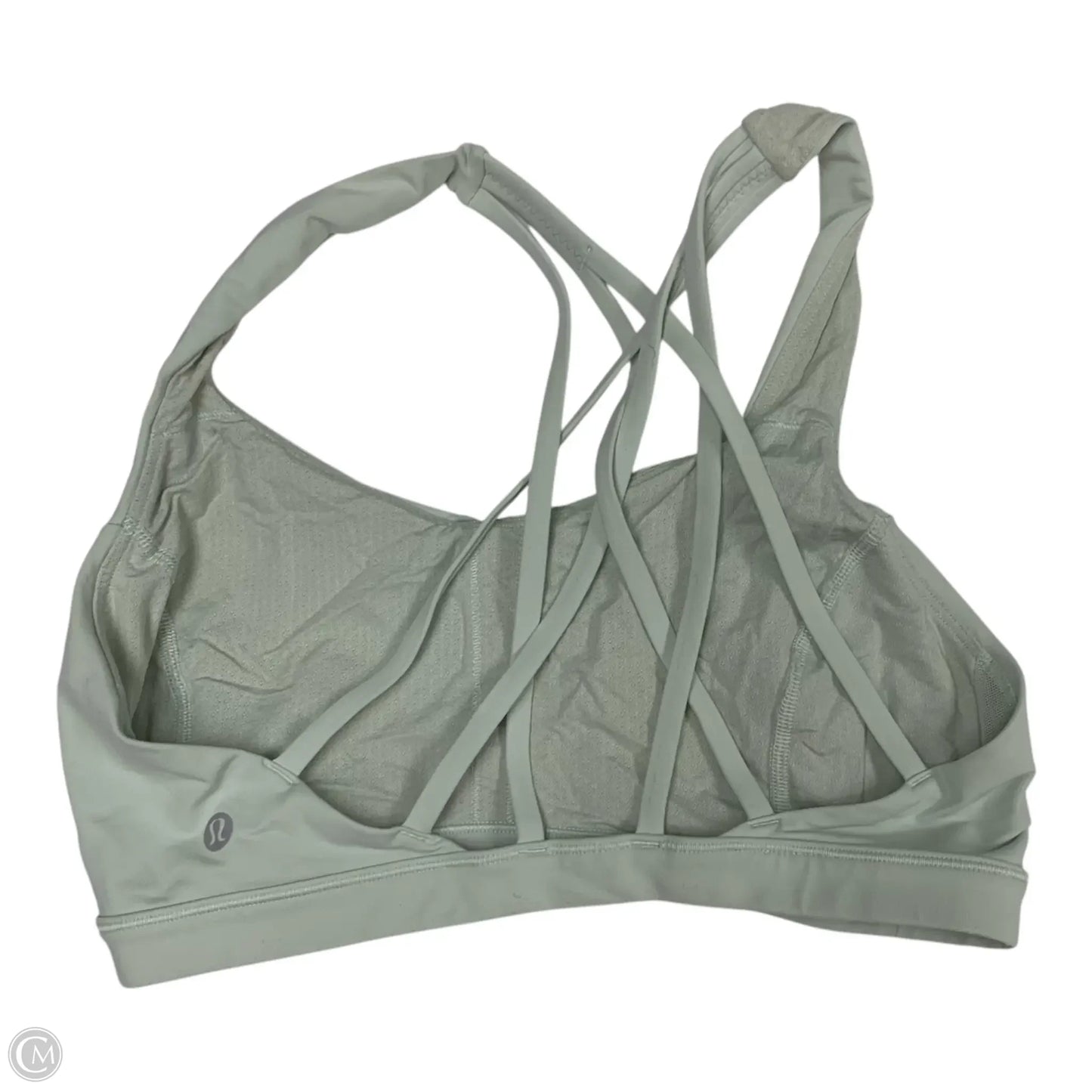 Athletic Bra By Lululemon In Green, Size: M