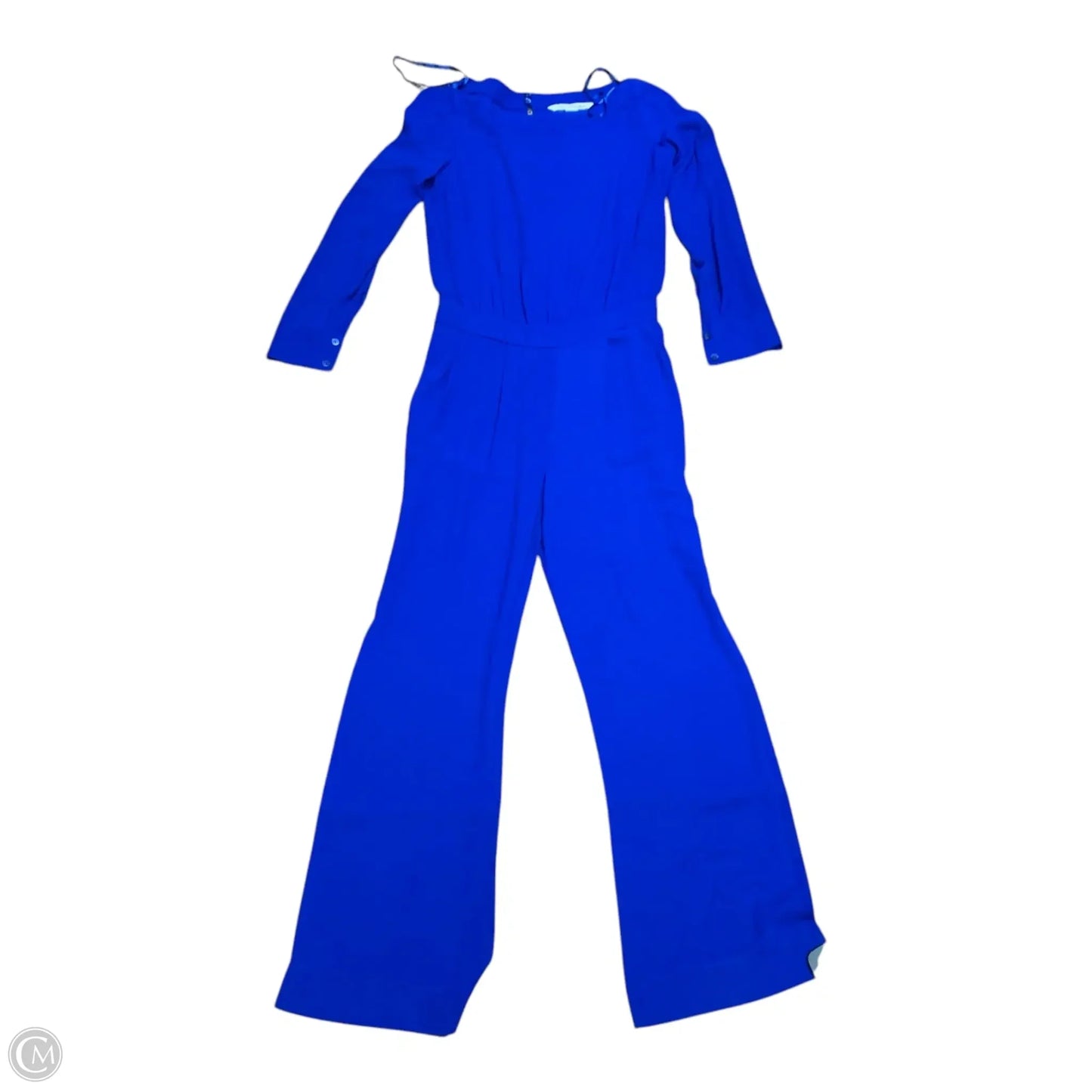 Jumpsuit Designer By Diane Von Furstenberg In Blue, Size: Xs