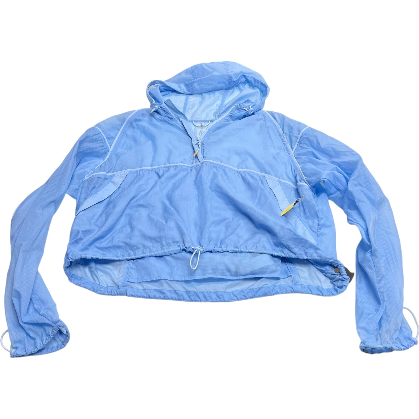 Athletic Jacket By Outdoor Voices In Blue, Size: Xl