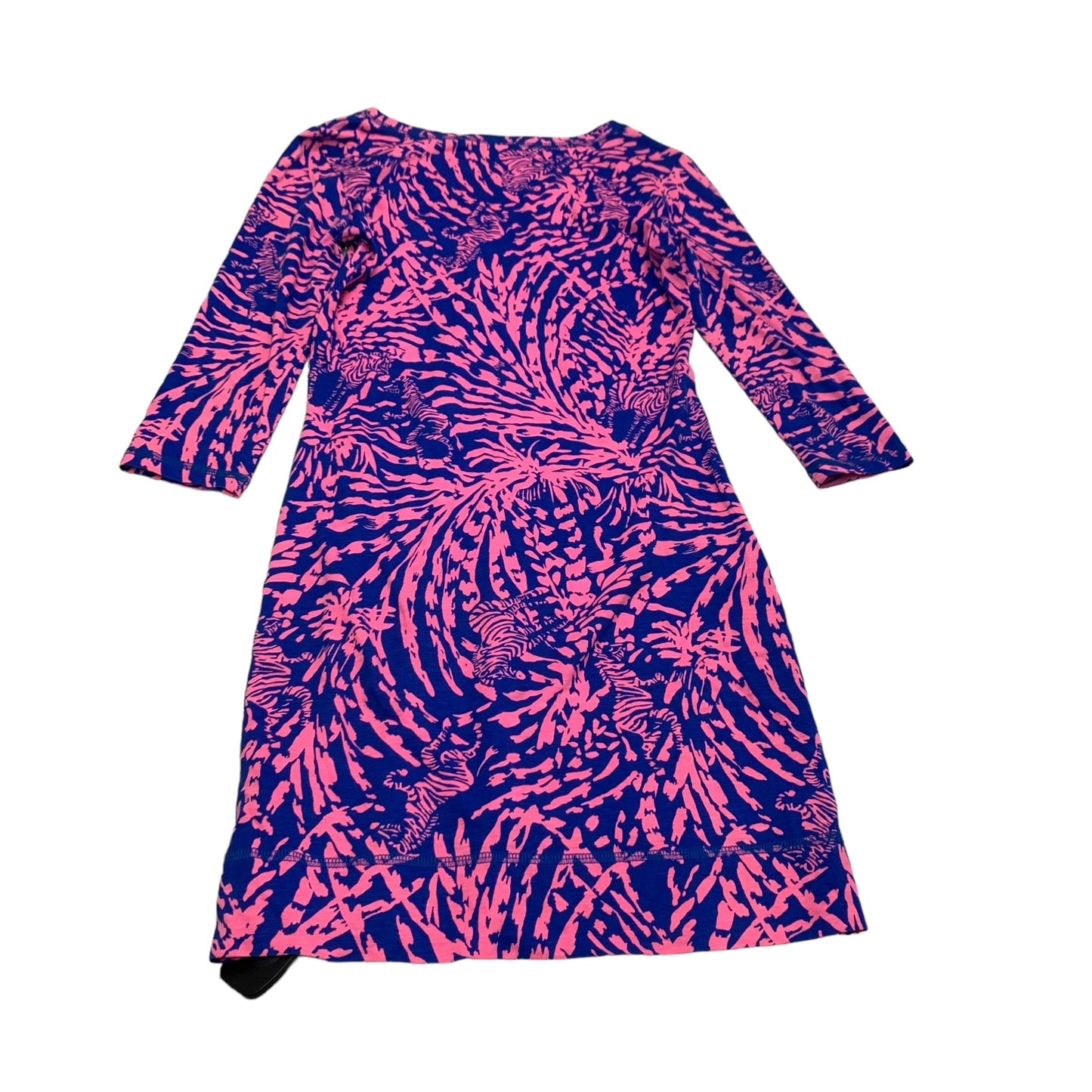 Dress Designer By Lilly Pulitzer In Blue & Pink, Size: Xs