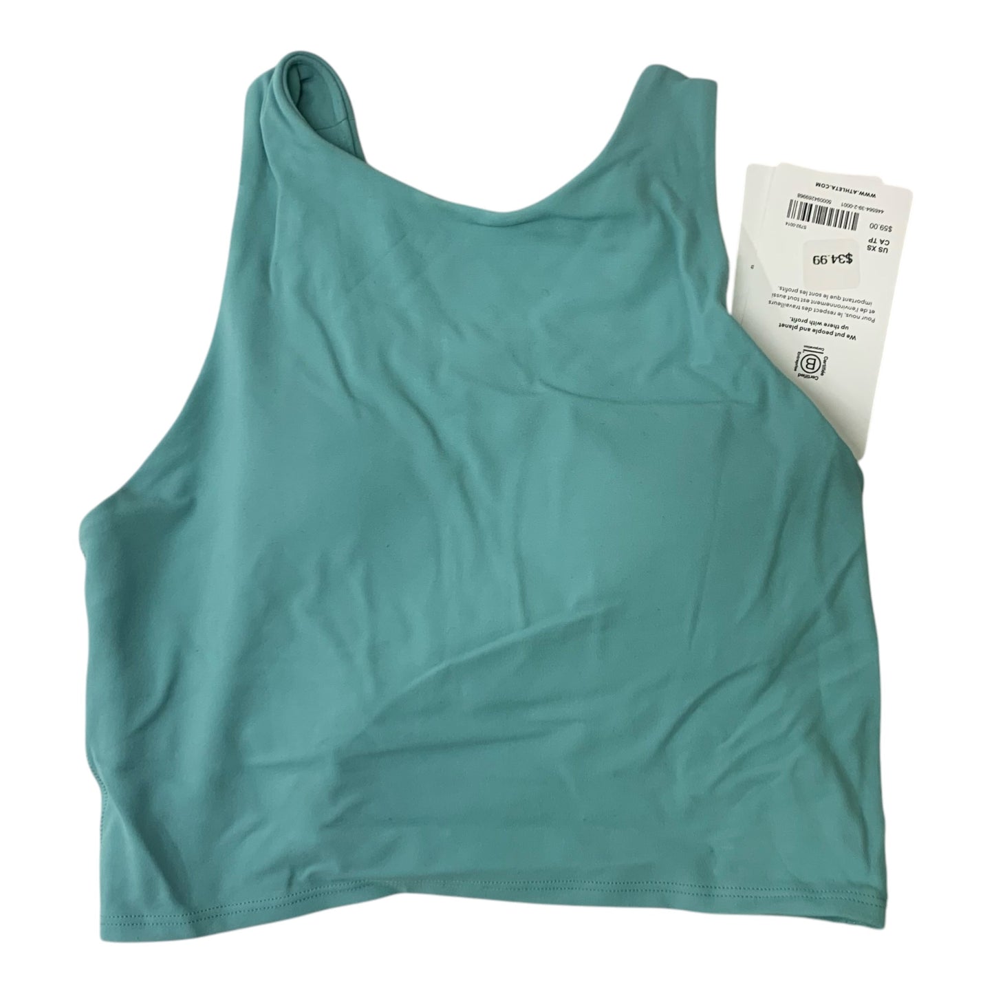 Athletic Bra By Athleta In Blue, Size: Xs