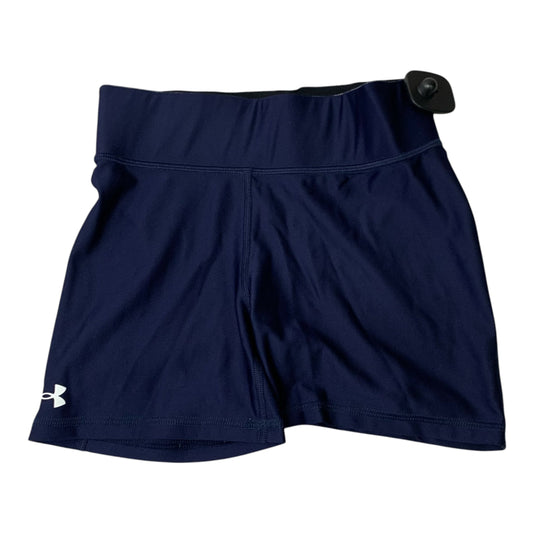 Athletic Shorts By Under Armour In Navy, Size: S