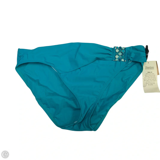 Swimsuit Bottom By Bamboo In Blue, Size: L