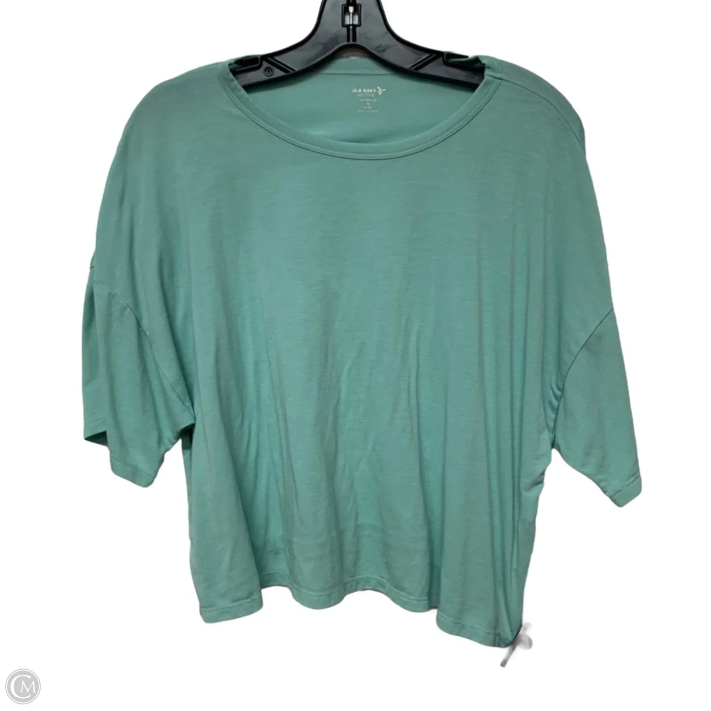 Athletic Top Short Sleeve By Old Navy In Blue, Size: M