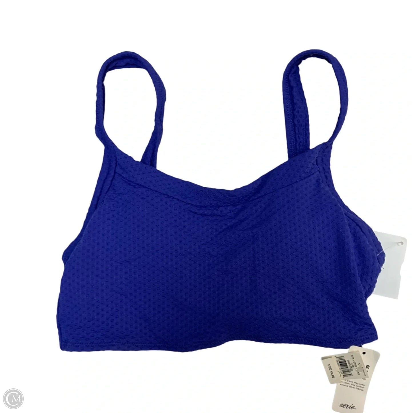 Swimsuit Top By Aerie In Blue, Size: S