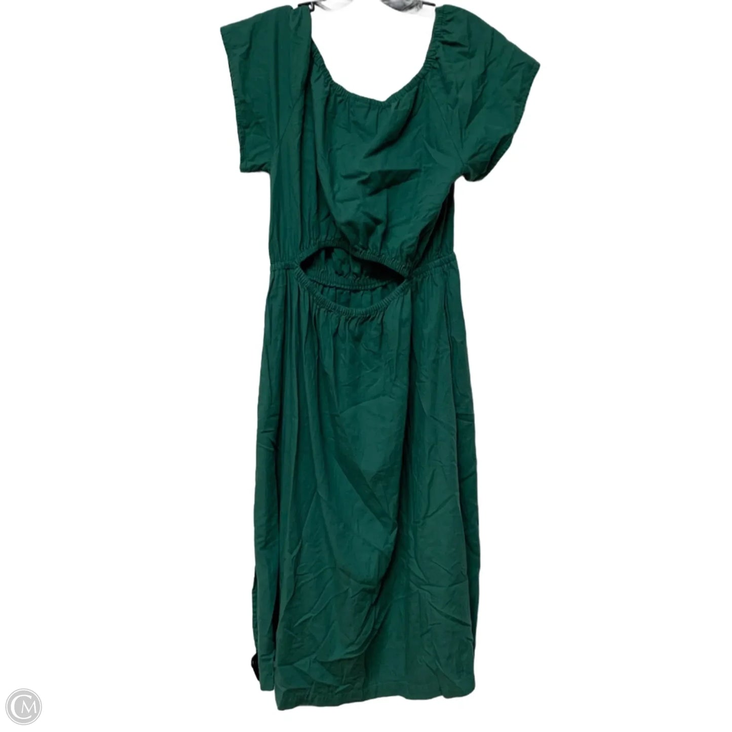 Dress Casual Midi By Universal Thread In Green, Size: L