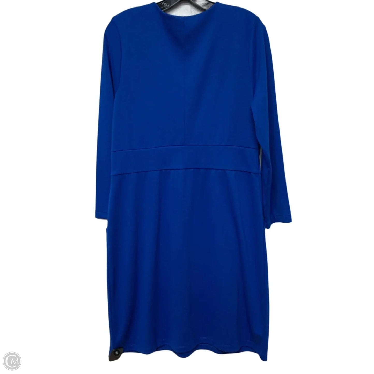 Dress Work By Lands End In Blue, Size: M