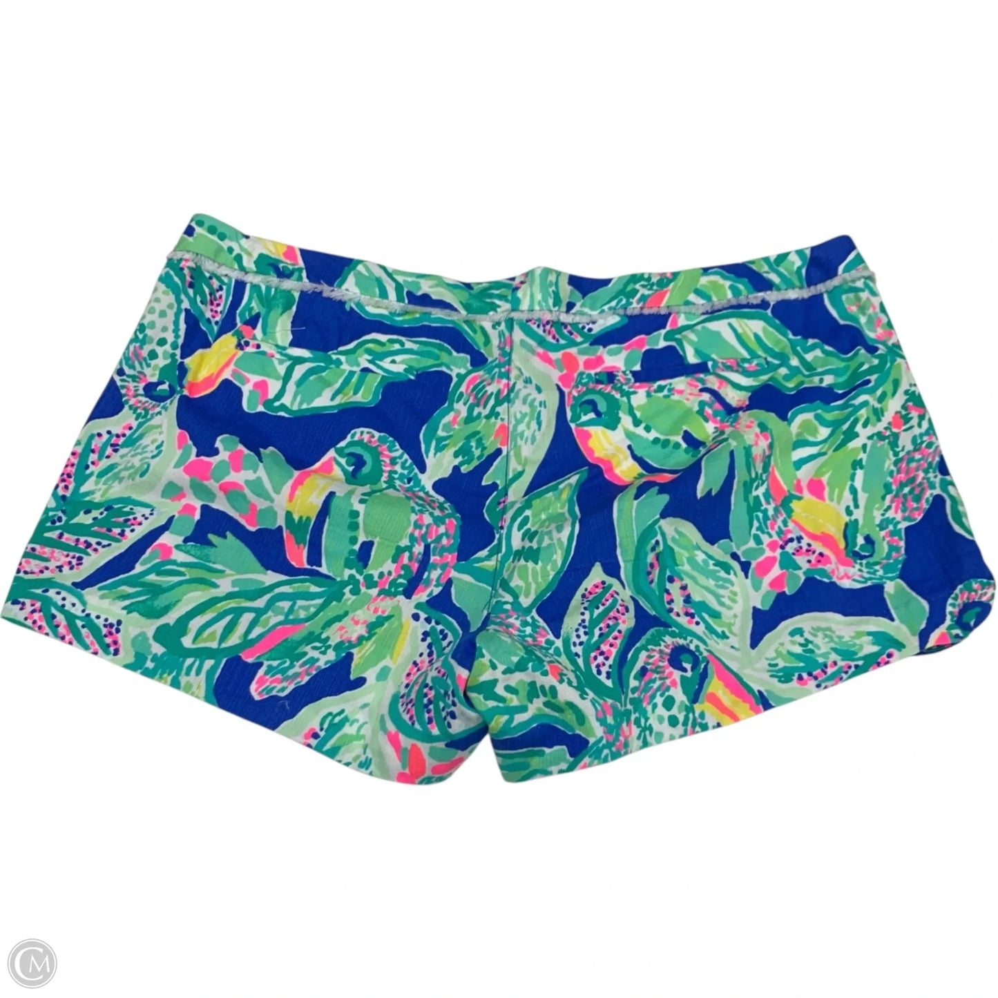 Shorts Designer By Lilly Pulitzer In Blue & Green, Size: 16