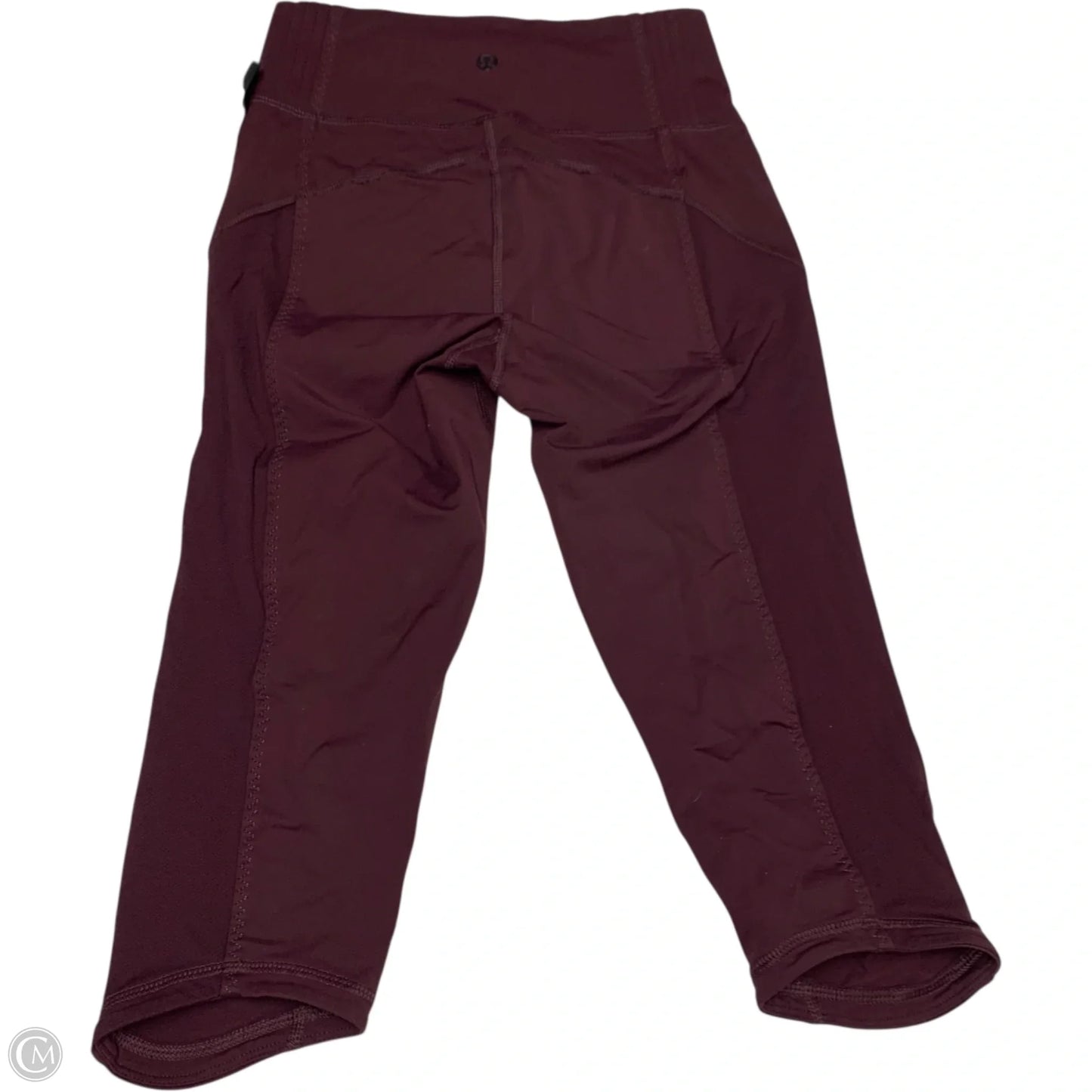 Athletic Leggings Capris By Lululemon In Purple, Size: S