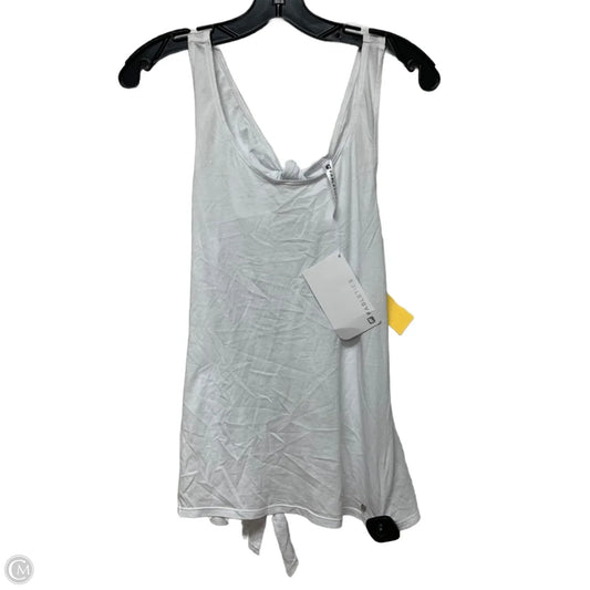 Athletic Tank Top By Fabletics In White, Size: M