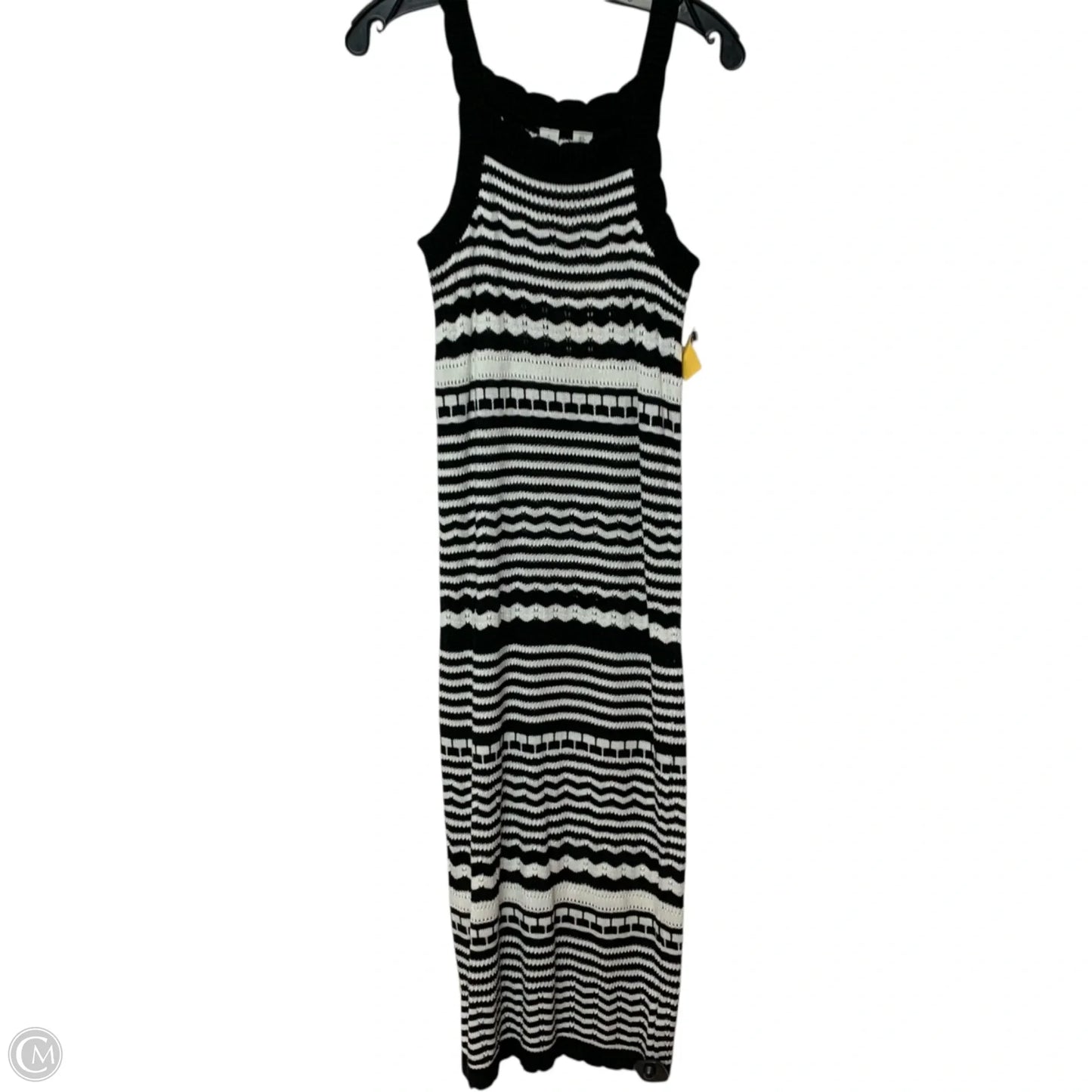 Dress Casual Midi By Joie In Black & White, Size: S