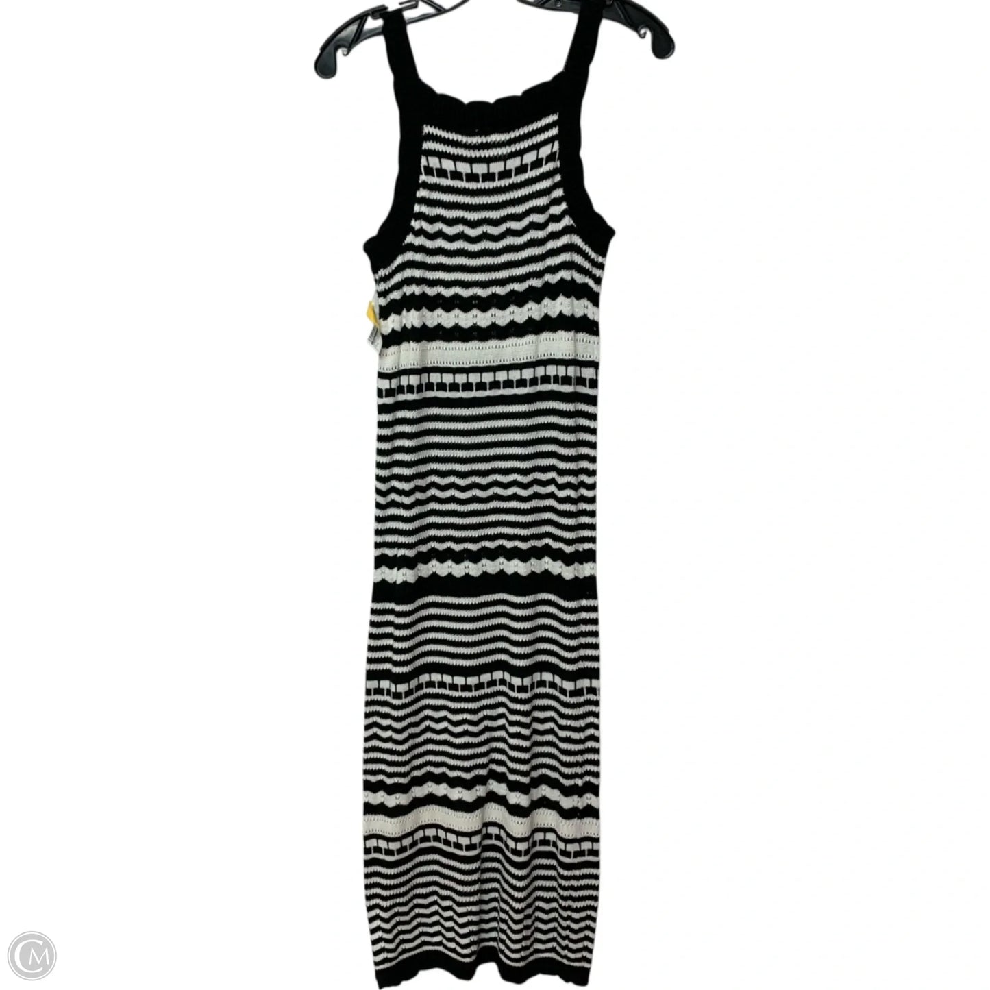 Dress Casual Midi By Joie In Black & White, Size: S