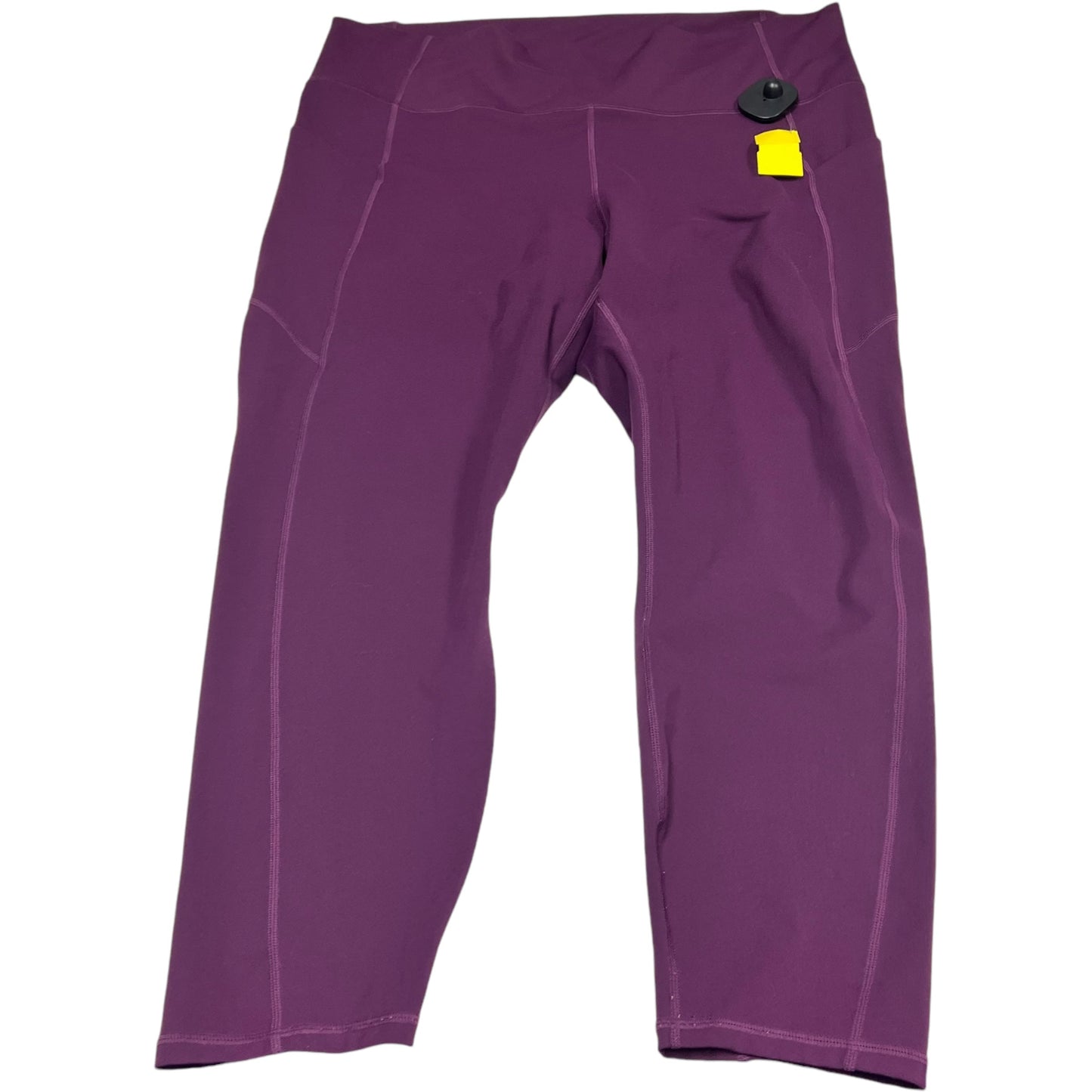 Athletic Leggings By Fabletics In Purple, Size: 1x