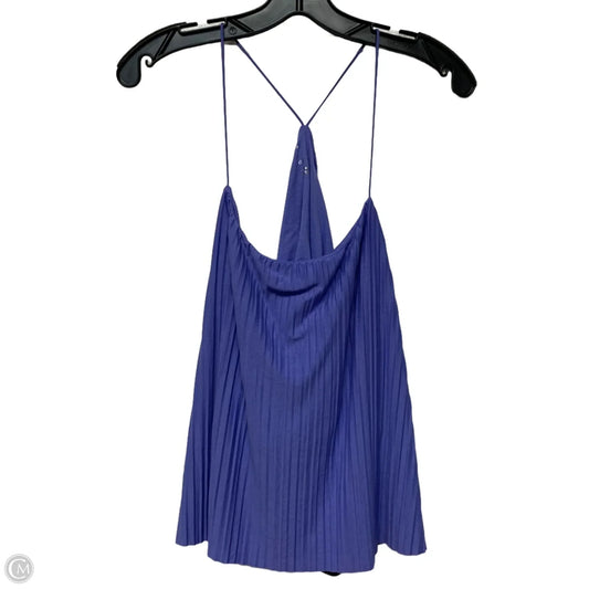 Top Sleeveless By A New Day In Blue, Size: 1x