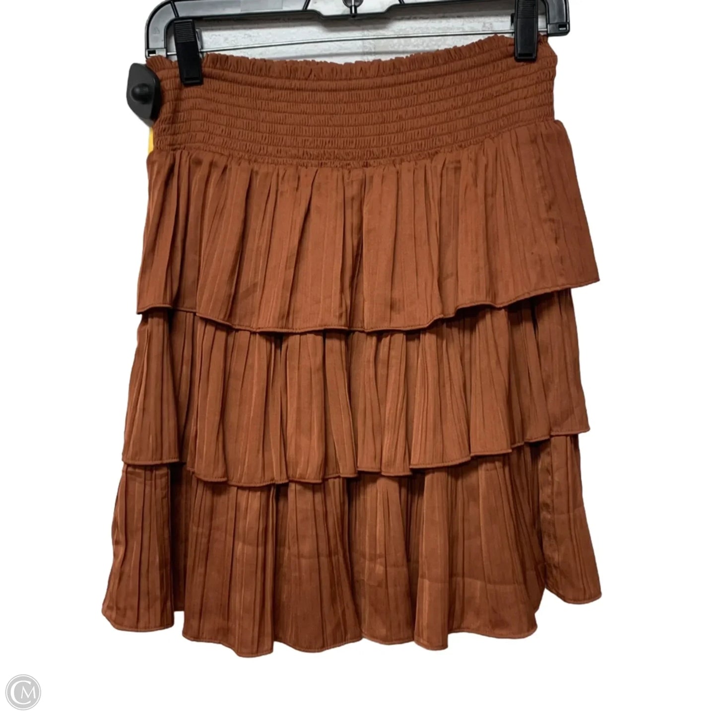 Skirt Mini & Short By Anthropologie In Brown, Size: M