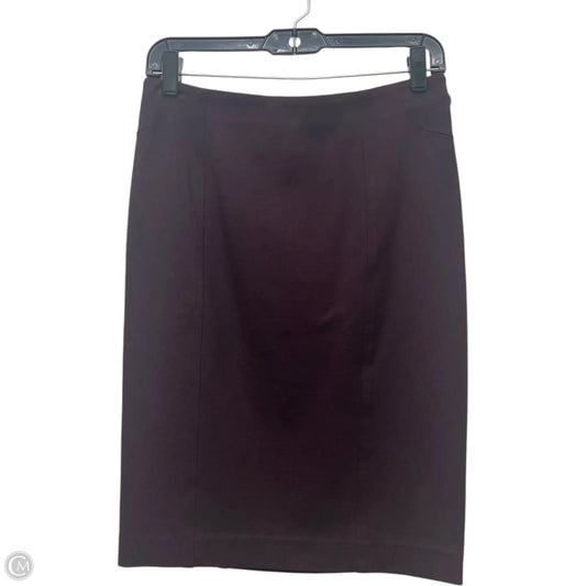 Skirt Mini & Short By Ann Taylor In Purple, Size: Xs