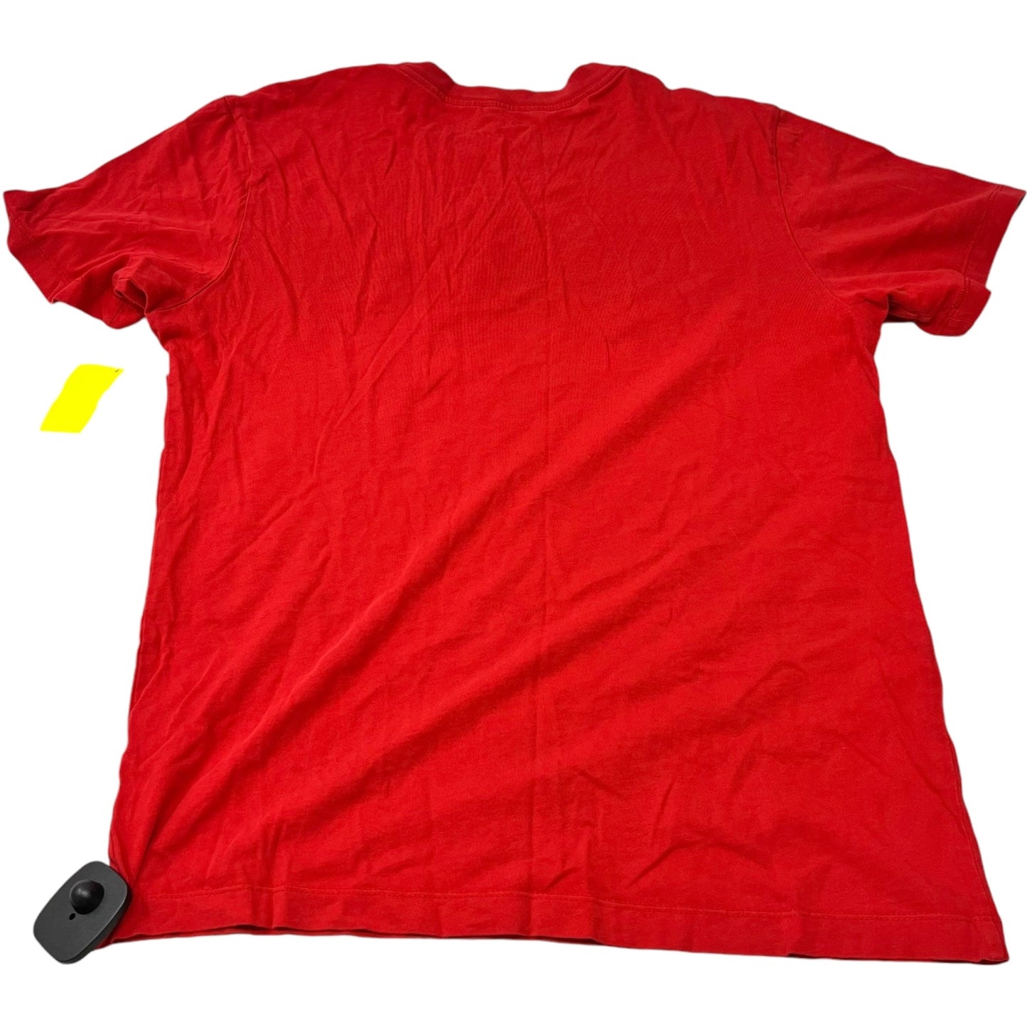 Athletic Top Short Sleeve By Nike Apparel In Red, Size: S