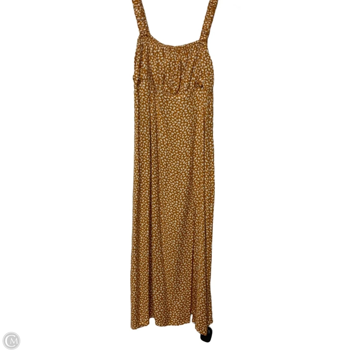 Dress Casual Midi By Abercrombie And Fitch In Yellow, Size: Xsp