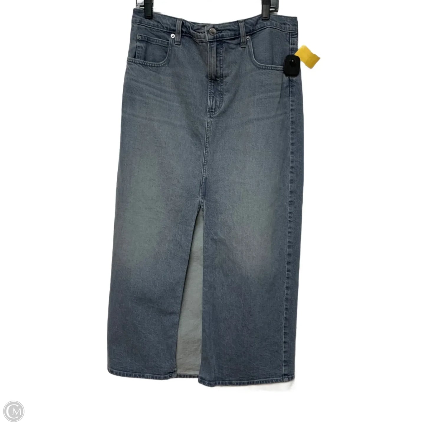 Skirt Maxi By Universal Thread In Blue Denim, Size: L