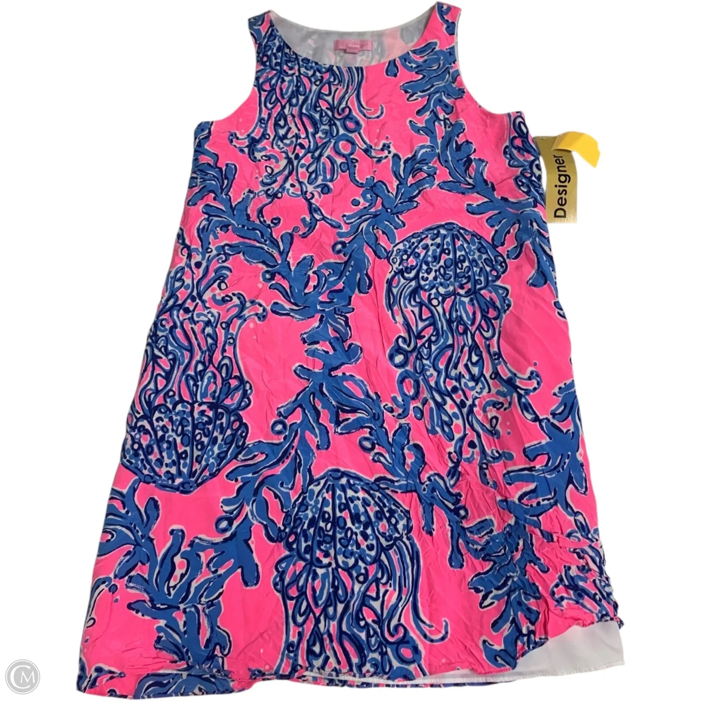 Dress Designer By Lilly Pulitzer In Blue & Pink, Size: Xxs