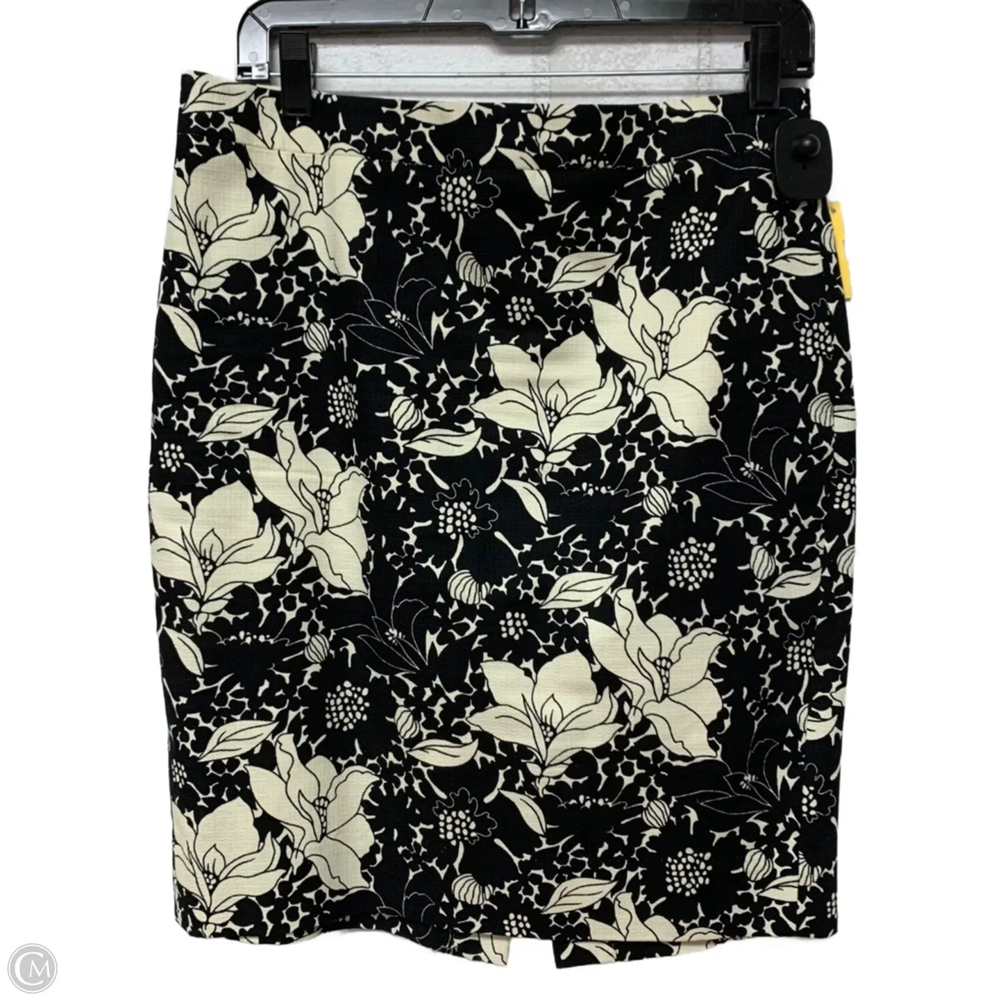 Skirt Mini & Short By J. Crew In Black & Cream, Size: S