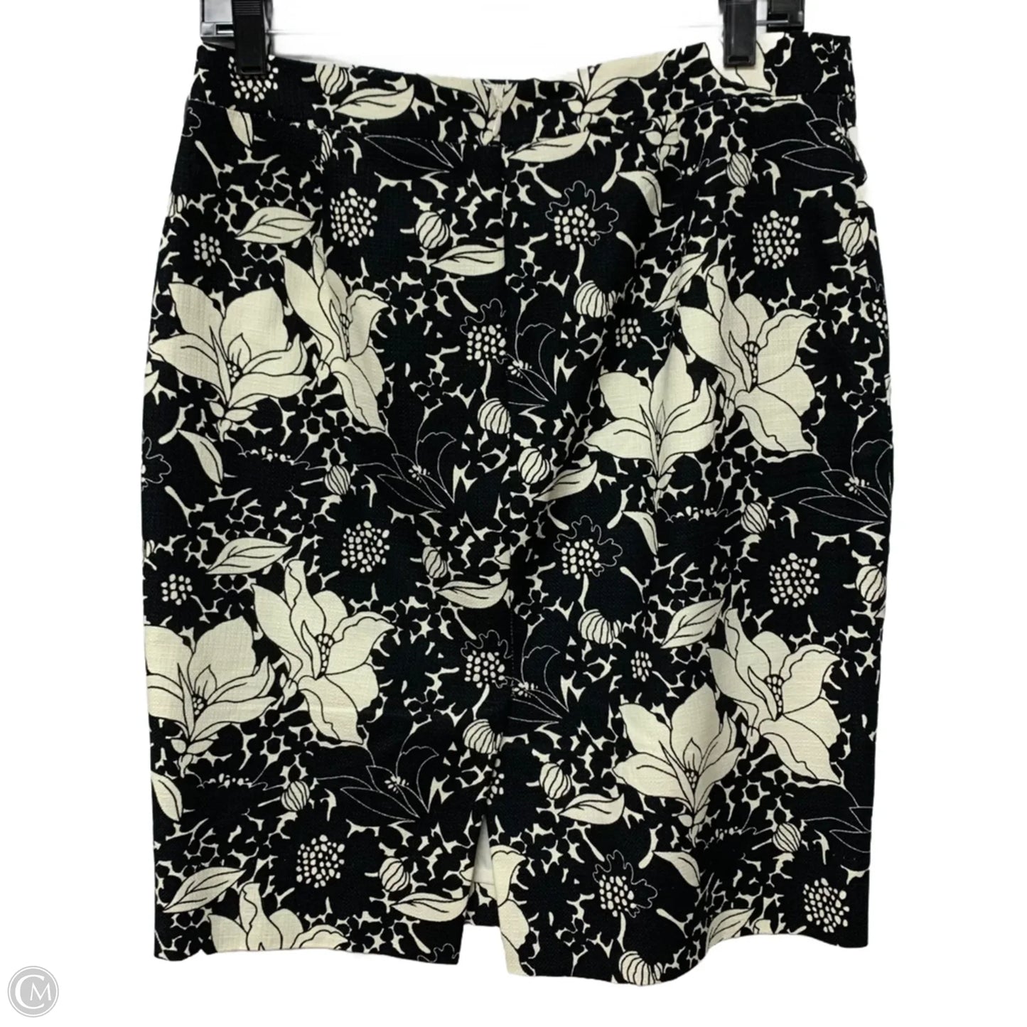 Skirt Mini & Short By J. Crew In Black & Cream, Size: S