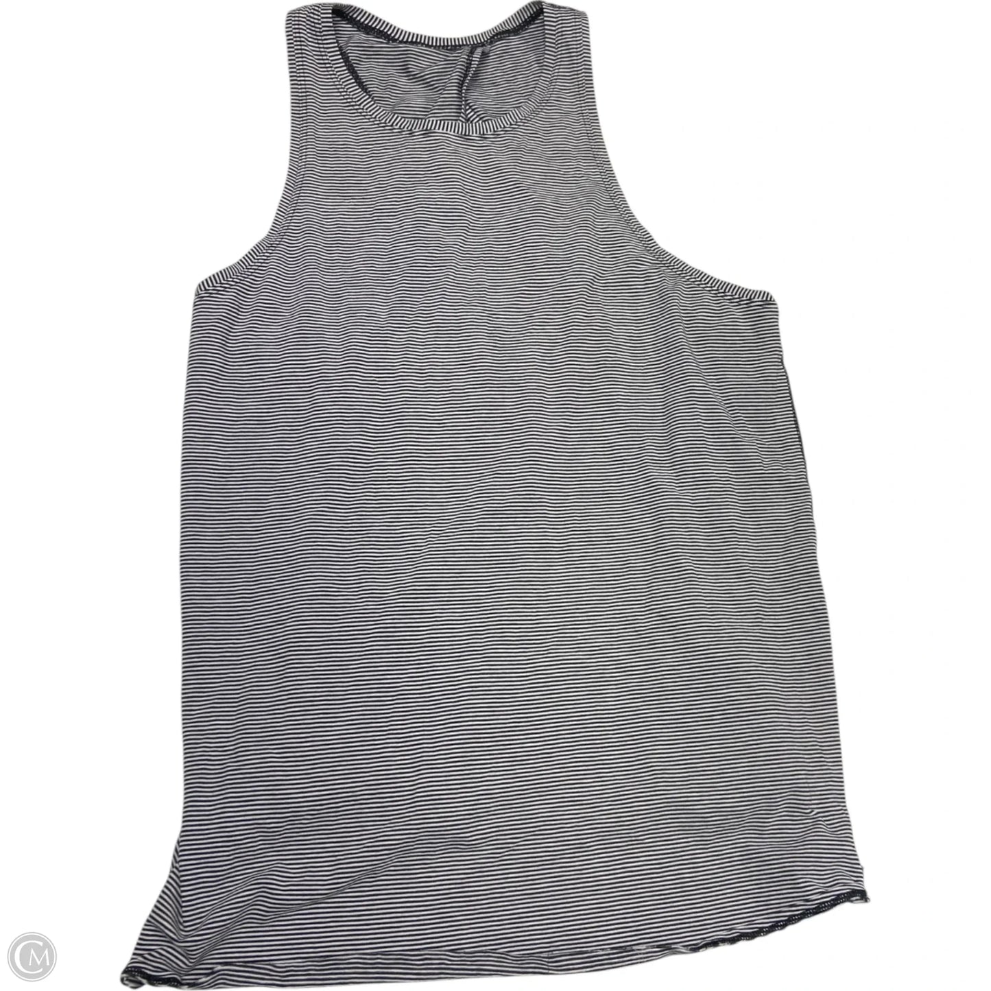 Athletic Tank Top By Lululemon In Striped Pattern, Size: S
