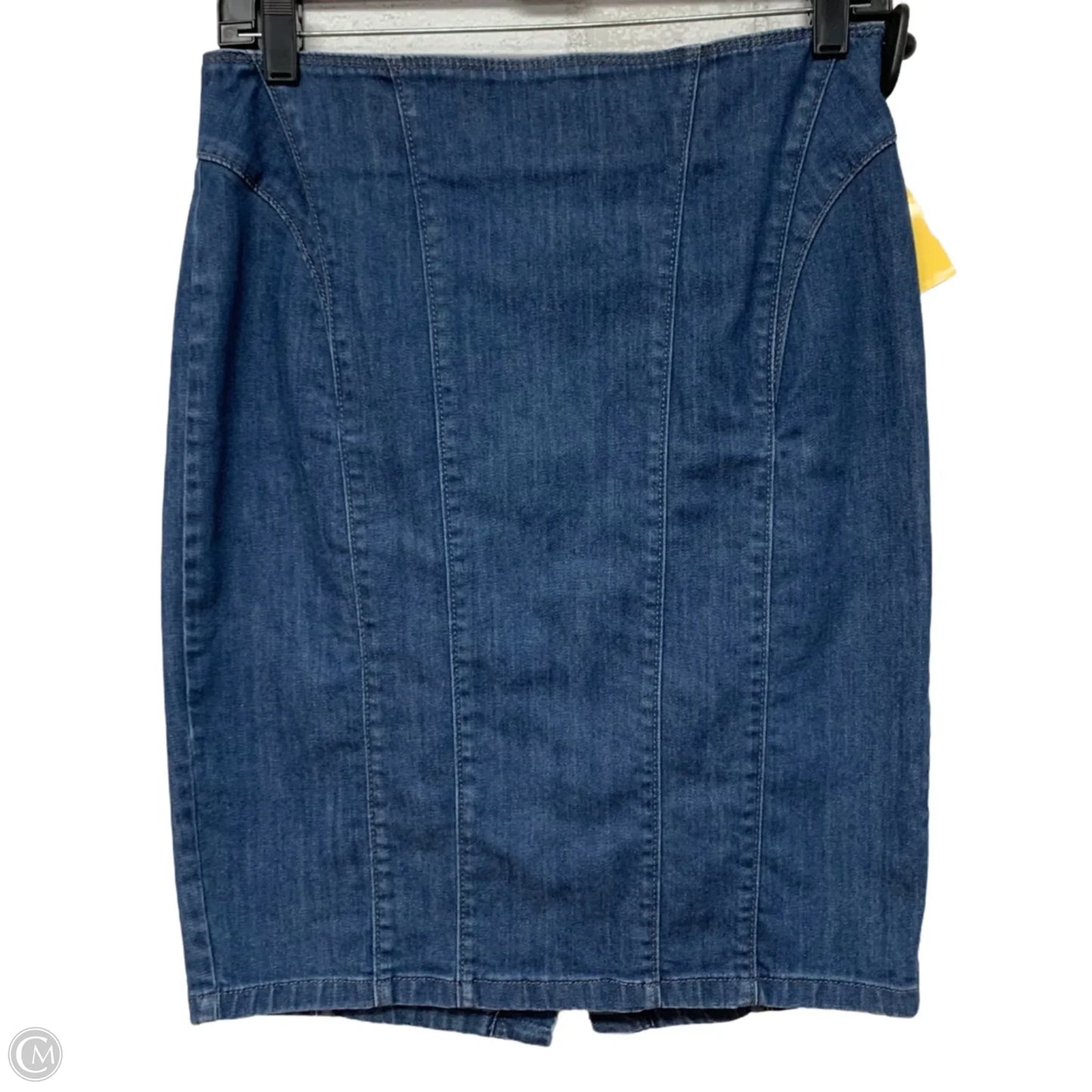 Skirt Mini & Short By Ann Taylor In Blue Denim, Size: S