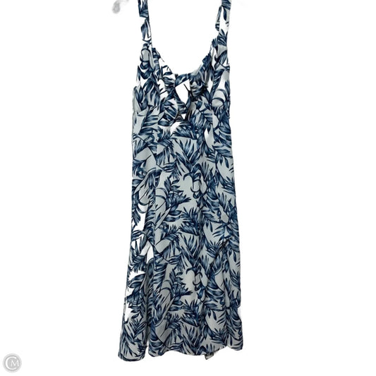 Dress Casual Midi By Lulus In Blue & White, Size: S