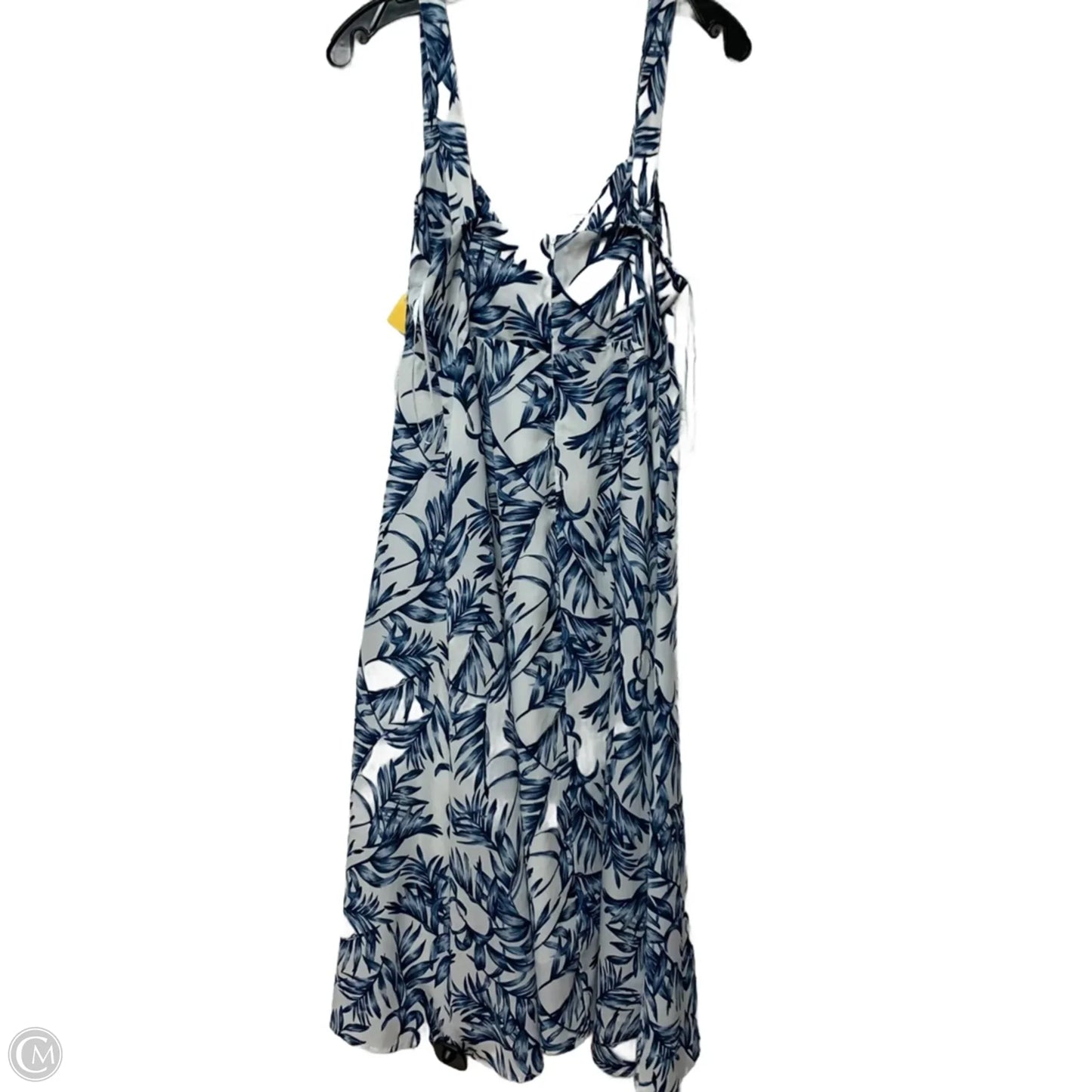 Dress Casual Midi By Lulus In Blue & White, Size: S