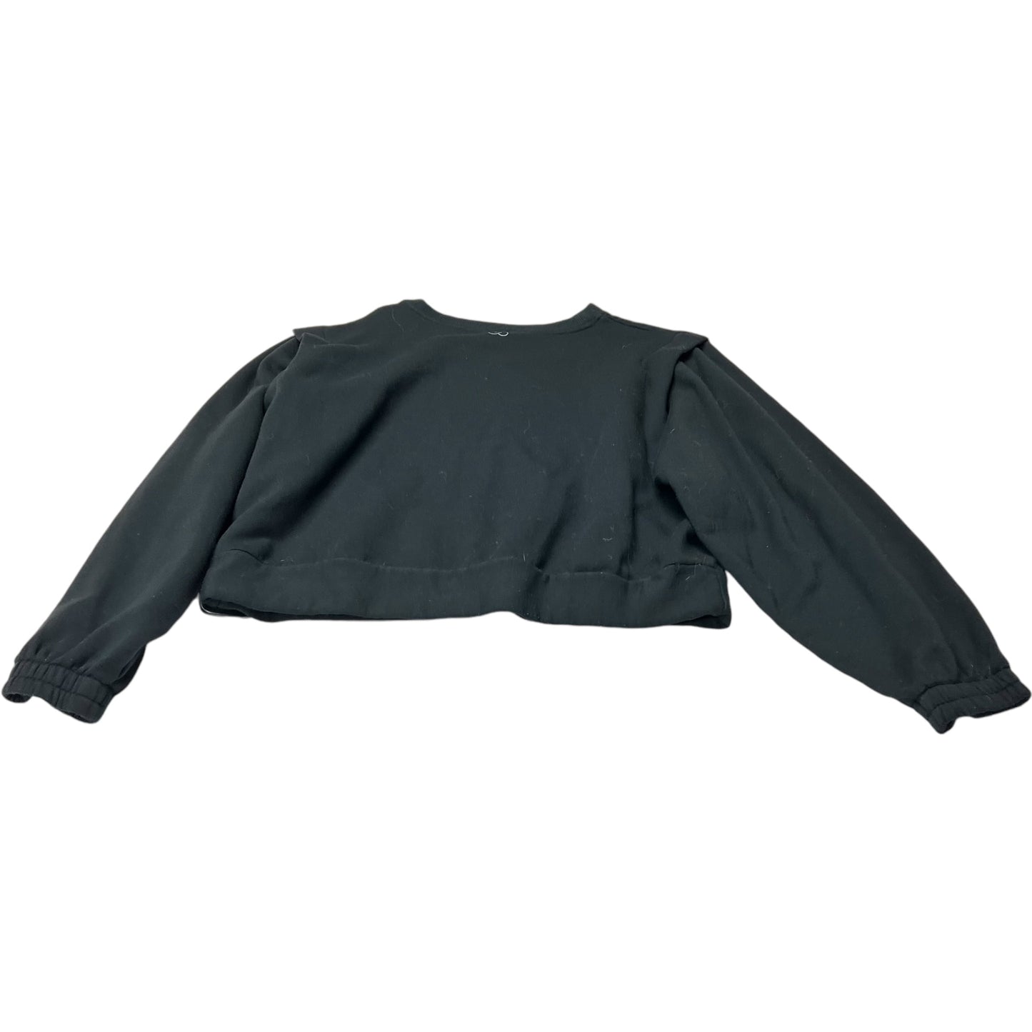 Sweatshirt Crewneck By Calia In Black, Size: Xxl