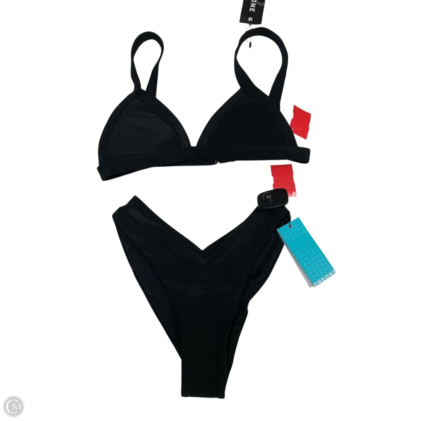 Swimsuit 2pc By Oneone In Black, Size: M