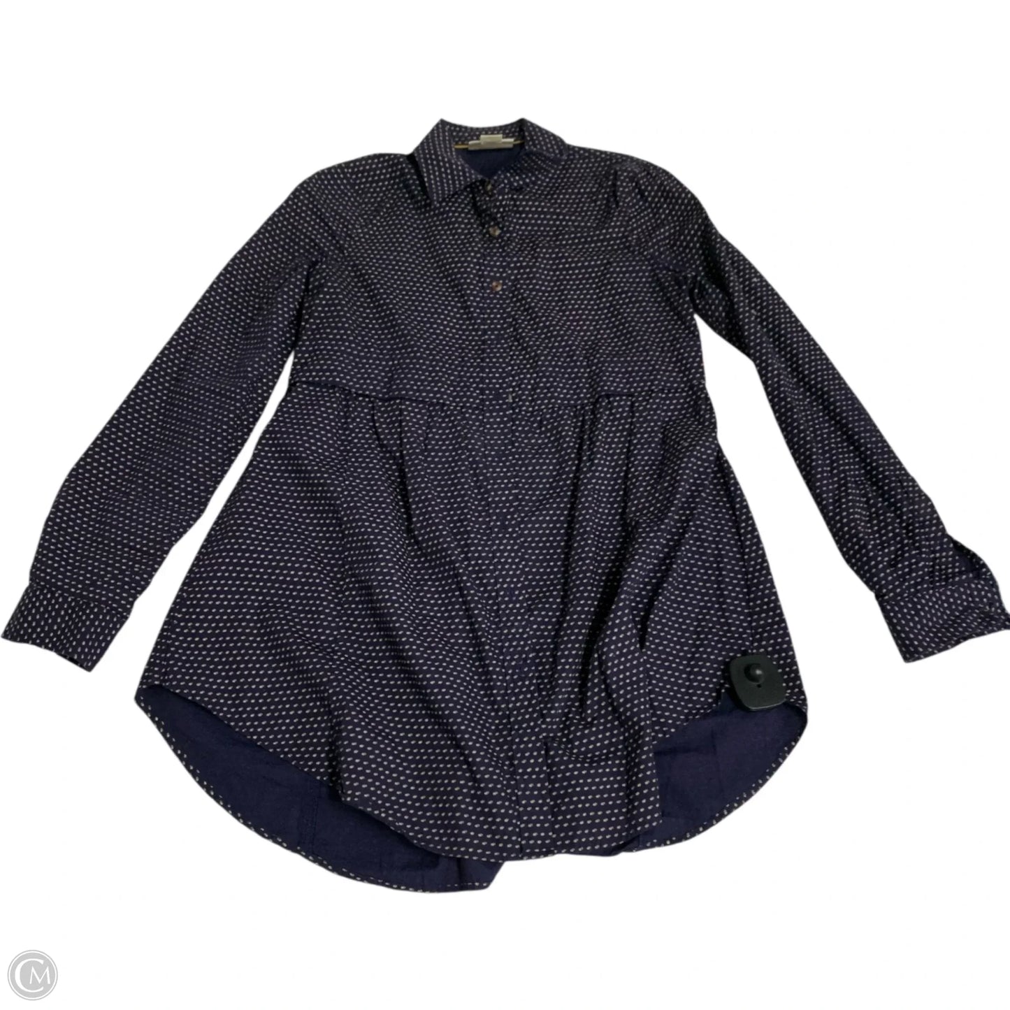 Top Long Sleeve By Maeve In Blue, Size: Xs