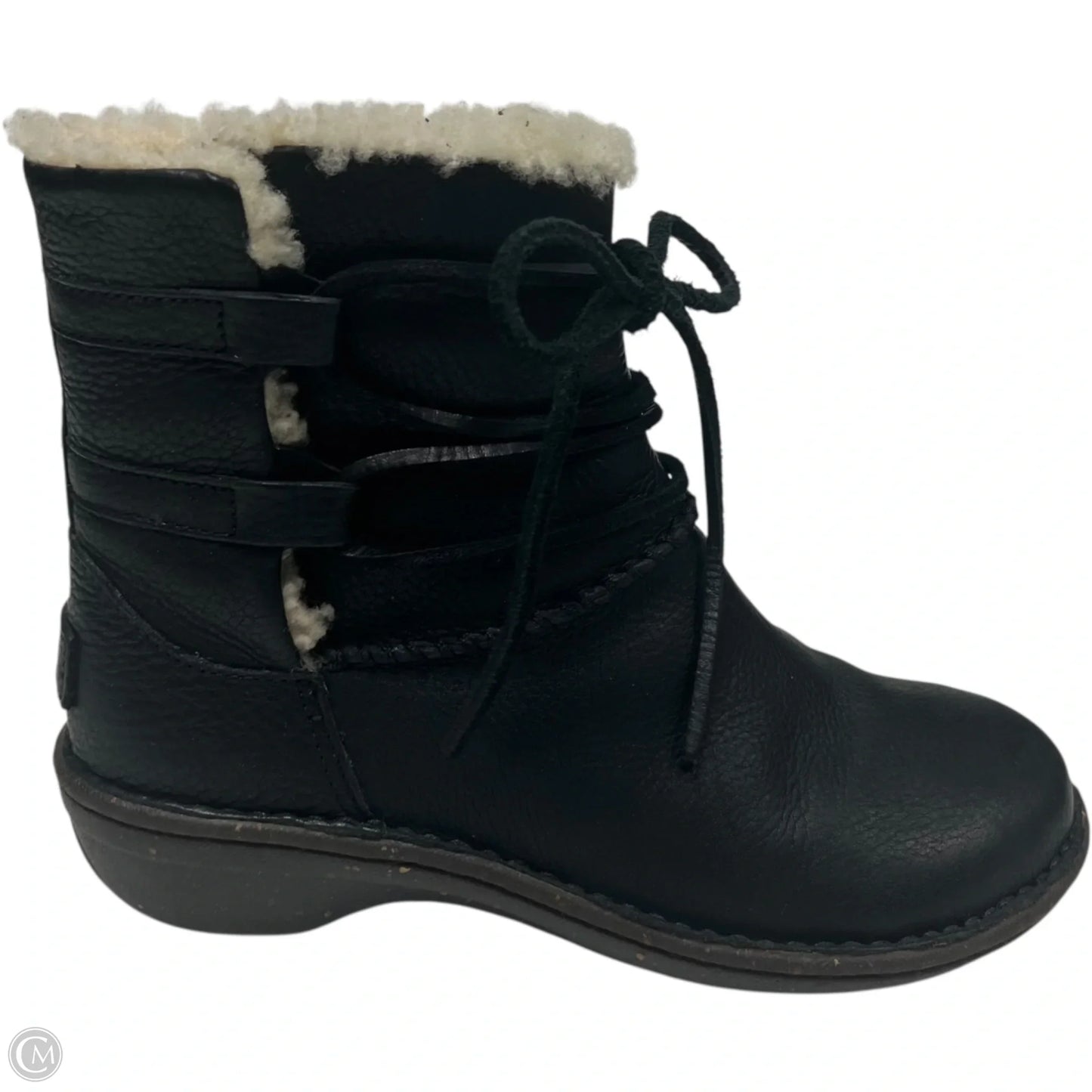 Boots Designer By Ugg In Black, Size: 7