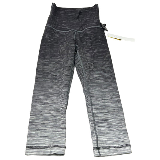 Athletic Capris By Lululemon In Grey, Size: S