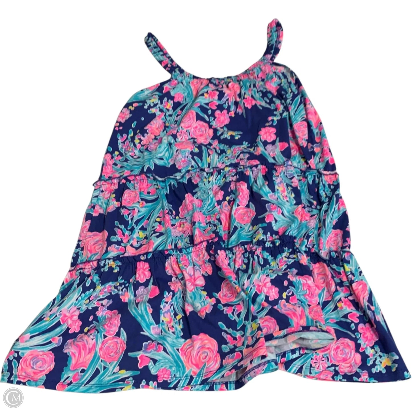 Dress Designer By Lilly Pulitzer In Blue & Pink, Size: S