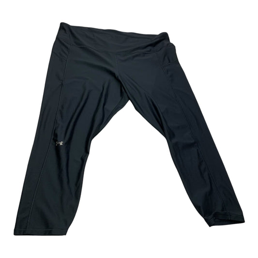 Athletic Capris By Under Armour In Black, Size: 3x