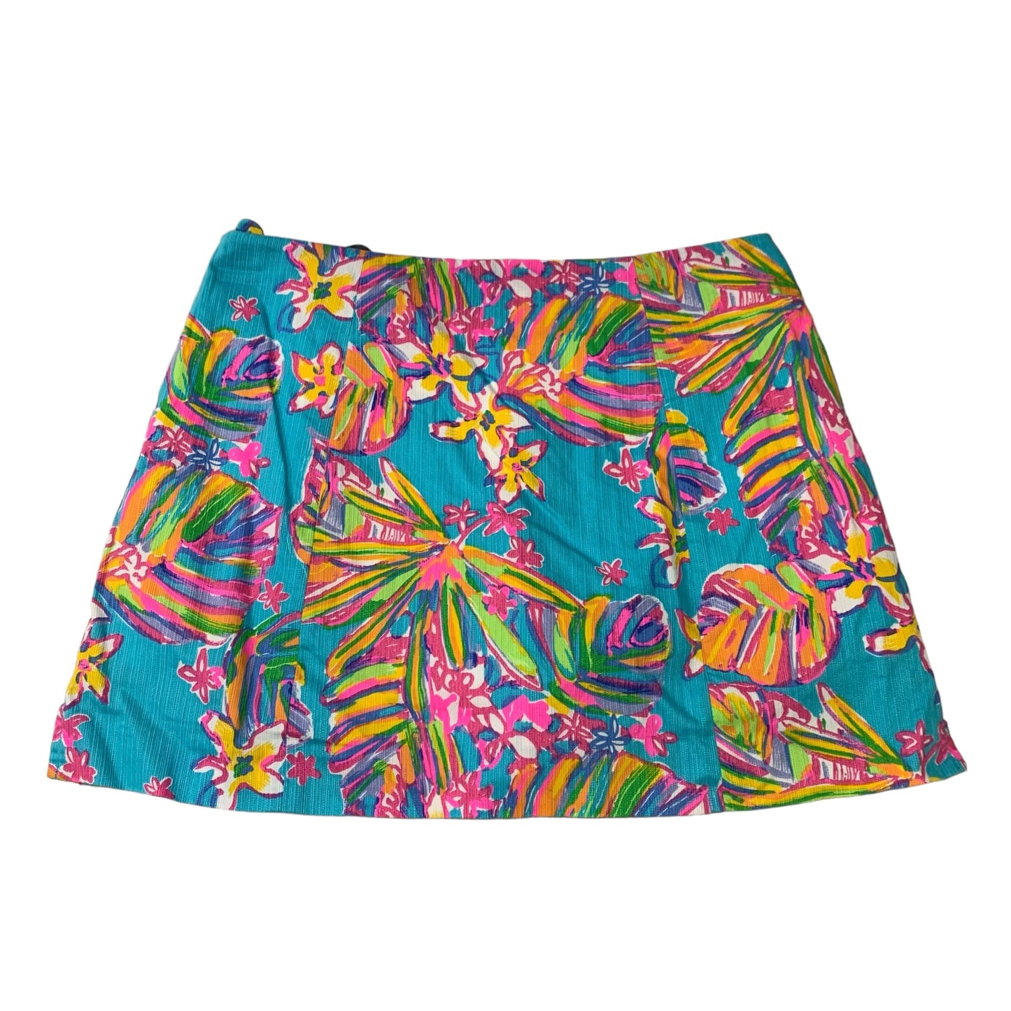 Skort Designer By Lilly Pulitzer In Blue & Pink, Size: S