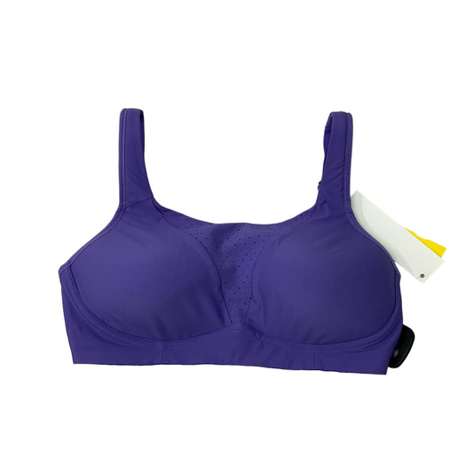 Athletic Bra By Lululemon In Purple, Size: 36d