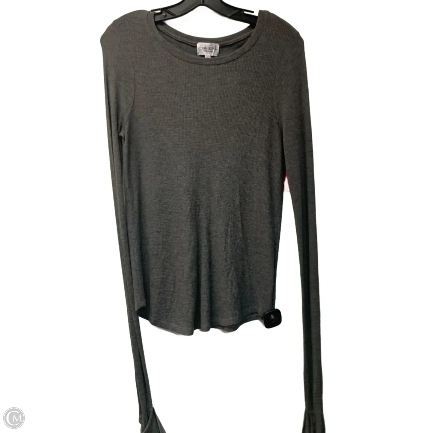 Top Long Sleeve By Terre Jones In Grey, Size: Xs