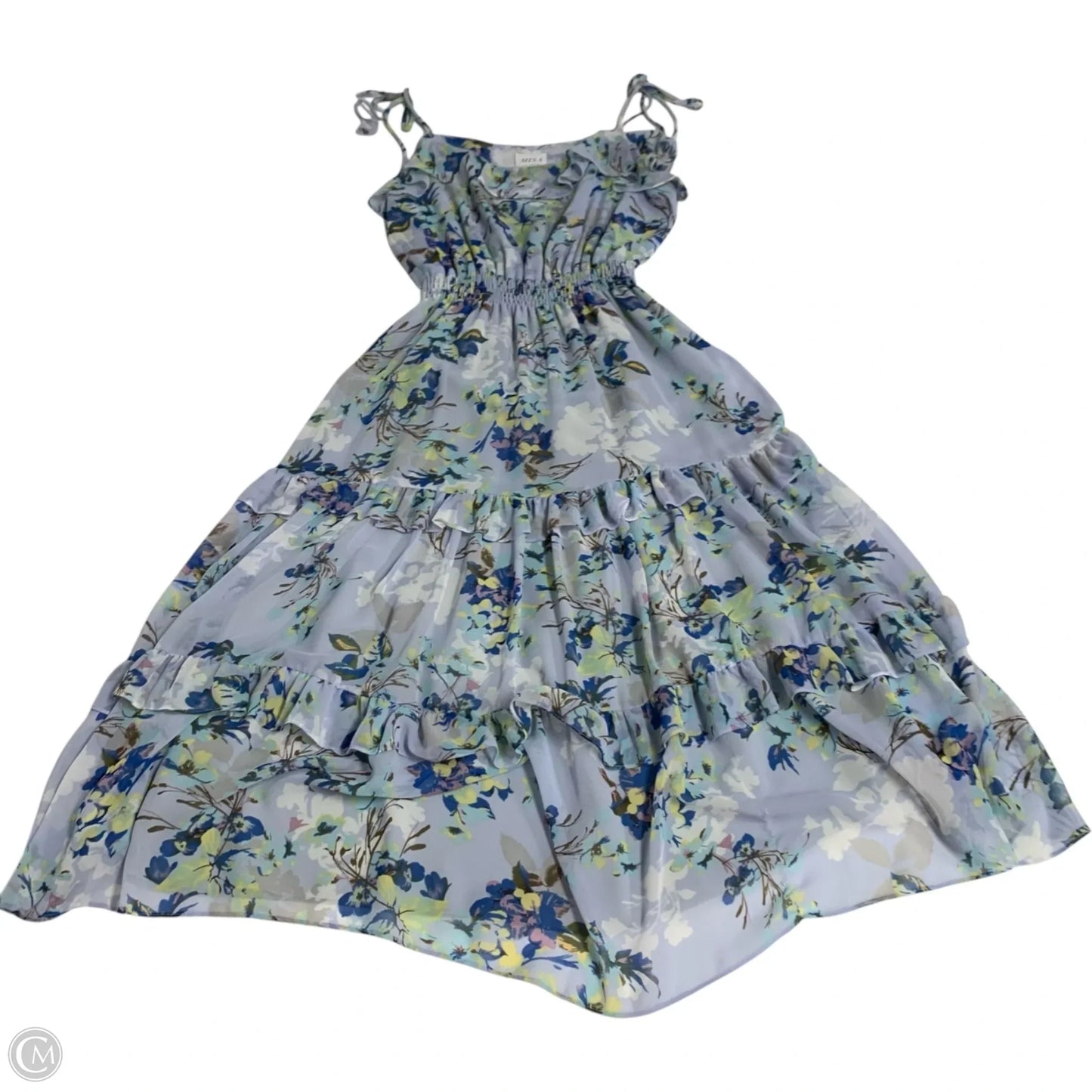 Dress Designer By Misa In Blue & Purple, Size: S