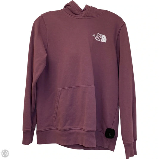 Sweatshirt Hoodie By The North Face In Purple, Size: S