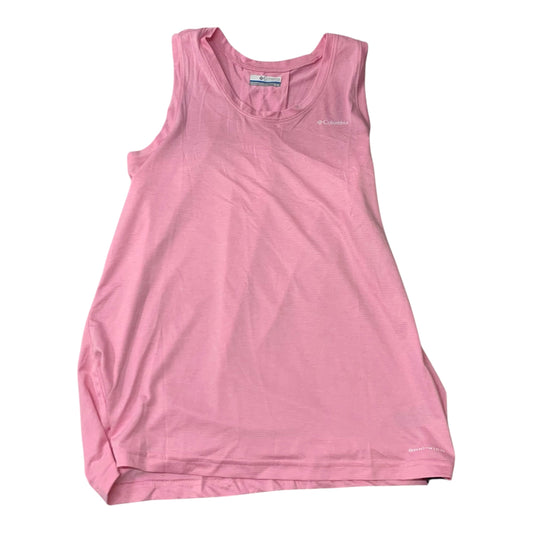 Athletic Tank Top By Columbia In Pink, Size: M