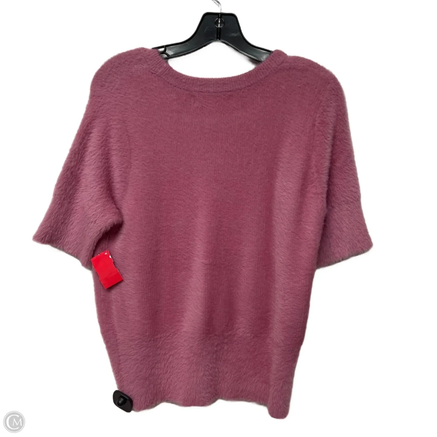 Sweater Short Sleeve By Bailey 44 In Pink, Size: M